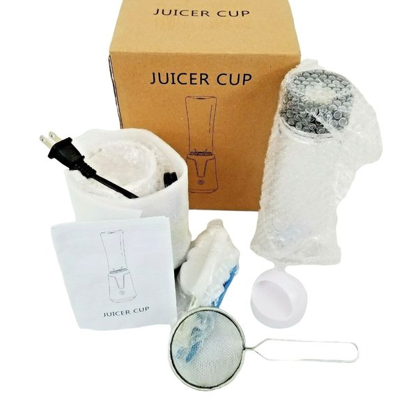 Blender Juicer 20 Oz Individual Fruit Smoothie 4 Blade Mixer NEW - Picture 2 of 10